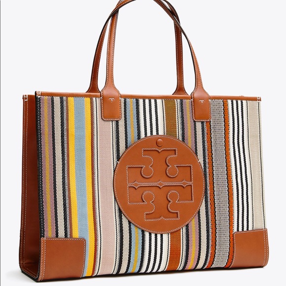ella webbing patchwork tote